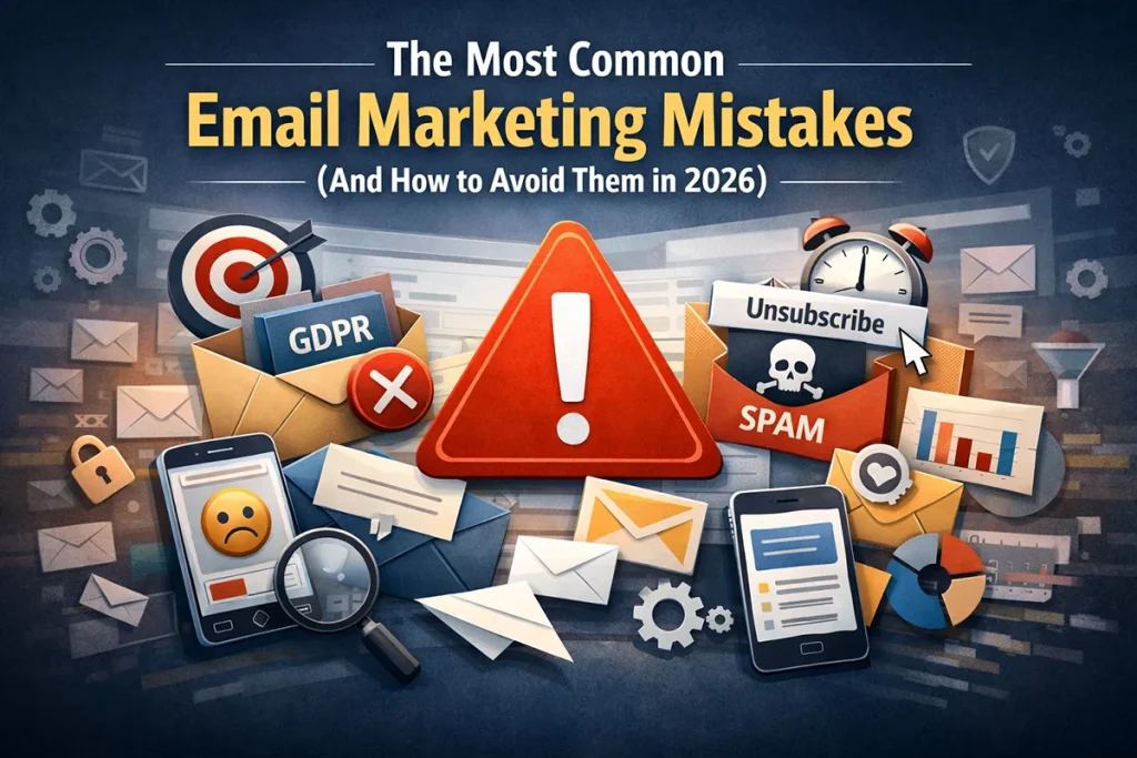 The Most Common Email Marketing Mistakes