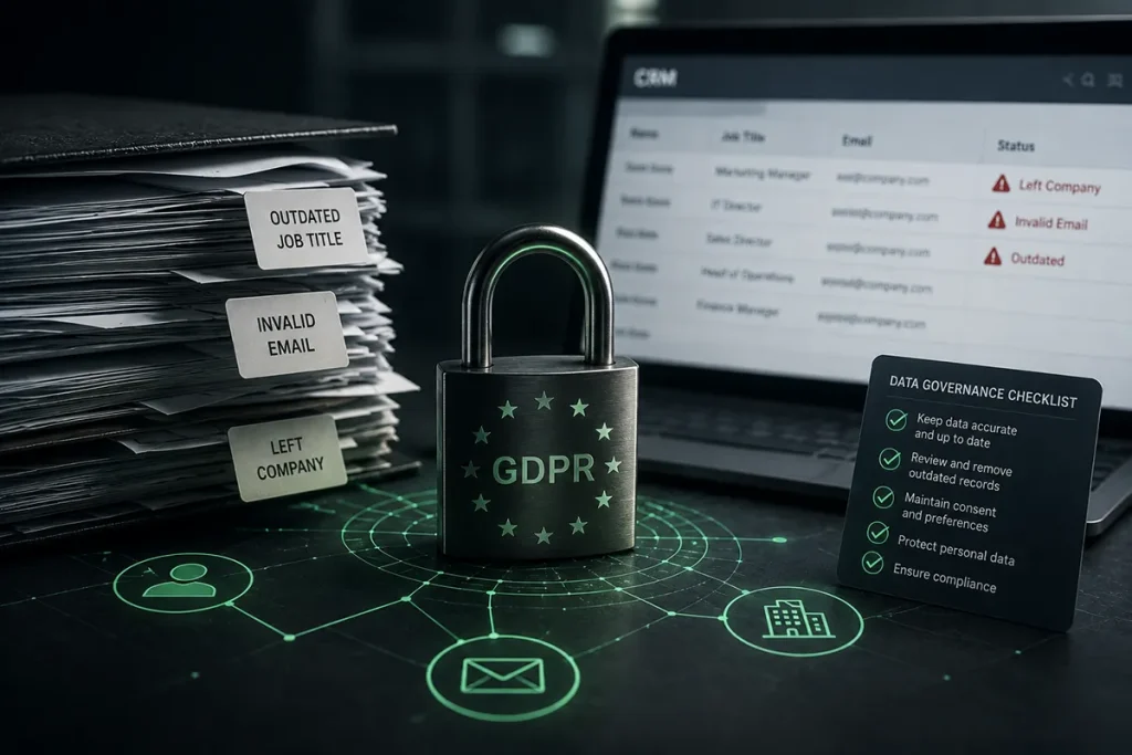 The GDPR risk of outdated data